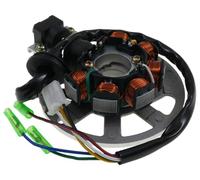 2EXTREME alternador 2T versión 2 compatible con ATU Explorer Spin GE 50 | Compatible con CPI Aragon GP 50, Race GT 50, Oliver City 50 y compatible con KEEWAY RY8;toma de 3 pines, 3 cables, placa base