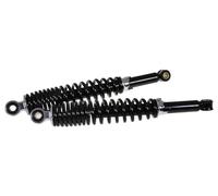 2EXTREME juego amortiguadores 320 mm ajustables negros compatible con Puch Condor 50 2T AC, Maxi S/N 50 2T AC - suspensión mejorada