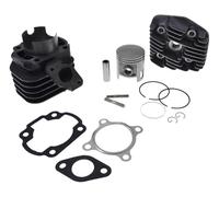 2EXTREME kit de cilindro sport 70 cc compatible con ATU Explorer Spin GE 50 | Fundición gris china de 2 tiempos, bulón de pistón de 12 milímetros; compatible con KEEWAY RY8, compatible con CPI Aragon GP