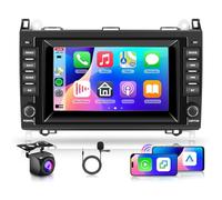 2G+64G 7" Android Radio Coche para Mercedes Benz Class A W169 Class B W245 W639 Vito W639 Viano Sprinter W906 con Wireless Carplay Android Auto GPS Mirror Link WiFi Bluetooth FM/RDS Cámara Trasera