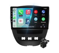 2G 64G Android 14 Car Stereo for Peugeot 107/Toyota Aygo/Citroen C1 2004-2014 Wireless Carplay, Android Auto GPS Navigation SWC+ Backup Camera