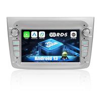 2G+64G CAMECHO Android 13 para Alfa Romeo Mito 2008-2016 con Navi Carplay Android Auto, 7 Pulgadas Pantalla Doble DIN autoradio con Bluetooth FM RDS