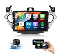 2G+64G CAMECHO Android 13 Radio de Coche GPS para Opel Corsa 2015-2019/Opel Adam 2013-2016,Pantalla de 9 Pulgadas Radio 2 DIN con Carplay Android Auto Mirror Link Bluetooth RDS FM+Cámara Trasera