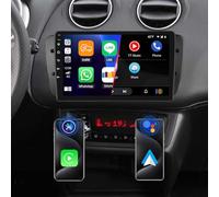 2G+64G GOHHDL Carplay Radio Coche para Seat Ibiza 6J 2009-2013 con Wireless Carplay Android Auto, Pantalla Táctil de 9 Pulgadas con GPS WiFi GPS SWC FM/RDS Radio EQ + AHD Cámara de visión Trasera Mic