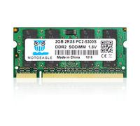 2GB DDR2 667MHz PC2 5300 5300S 2GB SODIMM 200-Pin 1,8V CL5 Non-ECC Unbuffered Notebook Memoria