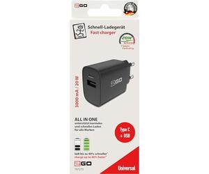 2GO 797273 Ladegerät für Mobilgeräte Schwarz Indoor (797273) Marca
