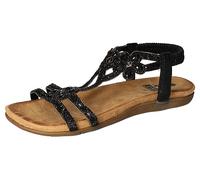 2Go Fashion - 8018-802, Sandalias planas, Schwarz,
