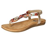 2Go Fashion 8018-805, Sandalias Planas Mujer, Gold, 36 EU