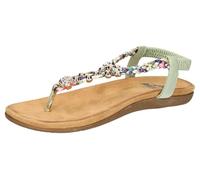 2Go Fashion 8018-819, Sandalias Planas Mujer, Verde Menta, 38 EU