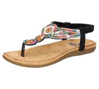 2Go Fashion 8018-827, Sandalias Planas Mujer, Negro, 36 EU