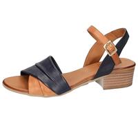 2Go Fashion 8066-803, Sandalia con talón Mujer, Azul Marino, 38 EU