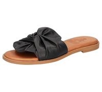 2Go Fashion 8222-701, Sandalias deslizantes Mujer, Negro, 39 EU