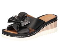 2Go Fashion 8231-701, Sandalias con cuña Mujer, Negro, 40 EU