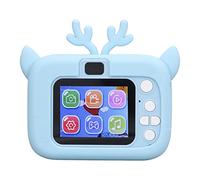 2in Cámara 20mp HD Video Fotografiar Cámara Digital para Niños Batería USB Cargando Azul (#2)