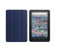 2in1 Tableta Set para Amazon Kindle Fire 7 12. Gen. 2022 7 Pulgadas Carcasa+