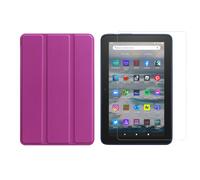 2in1 Tableta Set para Amazon Kindle Fire 7 12. Gen. 2022 7 Pulgadas de Cubierta