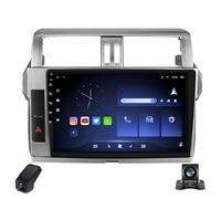 2K Autoradio Android 14 con Pantalla Táctil para Toyota Land Cruiser Prado 150 2013-2017 Radio para Automóvil Doble DIN/CarPlay Inalámbrico/Android Auto/WiFi/GPS/BT/FM/Am/RDS/DSP(C30Pro)