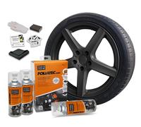 2K Felgen Lack Set, schwarz matt