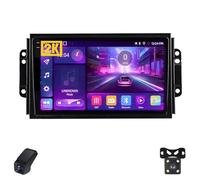 2K Radio para Coche para Chery Tiggo 3 2016-2018 Pantalla Táctil Android Estéreo para Coche 9-Inch/CarPlay/Android Auto/WiFi/RDS Radio FM Am/GPS/SWC/Cámara Visión Trasera/ADAS DVR(M200S 2K)