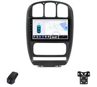 2K Radio para Coche para Dodge Caravan 2000-2007 Pantalla Táctil Android Estéreo para Coche 9-Inch/CarPlay/Android Auto/WiFi/RDS Radio FM Am/GPS/SWC/Cámara Visión Trasera/ADAS DVR(M100CP)