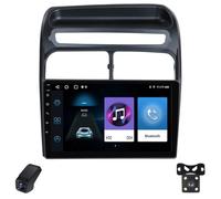 2K Radio para Coche para Fiat Grande Punto Linea 2007-2012 Pantalla Táctil Android Estéreo para Coche 9-Inch/CarPlay/Android Auto/WiFi/RDS FM Am/GPS/SWC/Cámara Visión Trasera/ADAS DVR(M100CP)