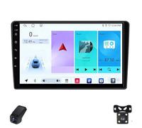 2K Radio para Coche para Ford Escape 1 2000-2007 Pantalla Táctil Android Estéreo para Coche 9-Inch/CarPlay/Android Auto/WiFi/RDS Radio FM Am/GPS/SWC/Cámara Visión Trasera/ADAS DVR(M100CP)