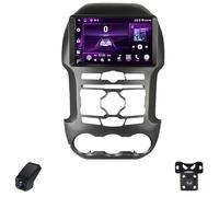 2K Radio para Coche para Ford Ranger 2012-2014 Pantalla Táctil Android Estéreo para Coche 9-Inch/CarPlay/Android Auto/WiFi/RDS Radio FM Am/GPS/SWC/Cámara Visión Trasera/ADAS DVR(M150CP)