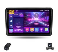 2K Radio para Coche para Honda Mobilio 2 Amaze 2013-2020 Pantalla Táctil Android Estéreo para Coche 9-Inch/CarPlay/Android Auto/WiFi/RDS Radio FM Am/GPS/Cámara Visión Trasera/ADAS DVR(M700S 2K)