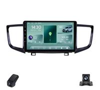 2K Radio para Coche para Honda Pilot 2016-2019 Pantalla Táctil Android Estéreo para Coche 9-Inch/CarPlay/Android Auto/WiFi/RDS Radio FM Am/GPS/SWC/Cámara Visión Trasera/ADAS DVR(M150CP)