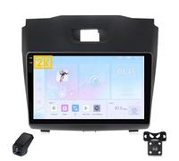 2K Radio para Coche para Isuzu D-MAX 2015-2018 Pantalla Táctil Android Estéreo para Coche 9-Inch/CarPlay/Android Auto/WiFi/RDS Radio FM Am/GPS/SWC/Cámara Visión Trasera/ADAS DVR(M400S 2K)