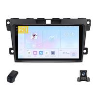 2K Radio para Coche para Mazda CX7 CX-7 ER 2009-2012 Pantalla Táctil Android Estéreo para Coche 9-Inch/CarPlay/Android Auto/WiFi/RDS Radio FM Am/GPS/Cámara Visión Trasera/ADAS DVR(M700S 2K)