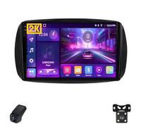 2K Radio para Coche para Mercedes Benz Smart Fortwo 3 C453 A453 W453 2014-2020 Pantalla Táctil Android Estéreo para Coche 9-Inch/CarPlay/Android Auto/WiFi/RDS Radio FM Am/GPS/SWC(M500S 2K)