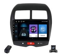 2K Radio para Coche para Mitsubishi RVR Outlander Sport ASX 1 2010-2016 Pantalla Táctil Android Estéreo para Coche 9-Inch/CarPlay/Android Auto/WiFi/GPS/Cámara Visión Trasera/ADAS DVR(B,M100CP)