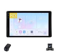 2K Radio para Coche para Toyota Auris 2 E180 2012-2015 Pantalla Táctil Android Estéreo para Coche 10-Inch/CarPlay/Android Auto/WiFi/RDS Radio FM Am/GPS/Cámara Visión Trasera/ADAS DVR(B,M400S 2K)