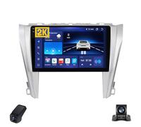 2K Radio para Coche para Toyota Camry 7 2014-2017 Pantalla Táctil Android Estéreo para Coche 9-Inch/CarPlay/Android Auto/WiFi/RDS Radio FM Am/GPS/SWC/Cámara Visión Trasera/ADAS DVR(B,M700S 2K)