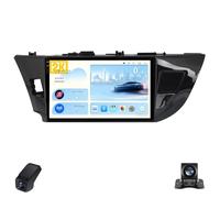 2K Radio para Coche para Toyota Corolla 11 2012-2016 Pantalla Táctil Android Estéreo para Coche 9-Inch/CarPlay/Android Auto/WiFi/RDS Radio FM Am/GPS/Cámara Visión Trasera/ADAS DVR(A,M700S 2K)