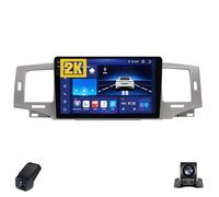 2K Radio para Coche para Toyota Corolla 9 E120 2004-2006 Pantalla Táctil Android Estéreo para Coche 9-Inch/CarPlay/Android Auto/WiFi/FM/GPS/SWC/Cámara Visión Trasera/ADAS DVR(M500S 2K)