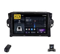 2K Radio para Coche para Toyota Fortuner 2 2015-2020 Pantalla Táctil Android Estéreo para Coche 9-Inch/CarPlay/Android Auto/WiFi/RDS FM Am/GPS/SWC/Cámara Visión Trasera/ADAS DVR(M700S 2K)