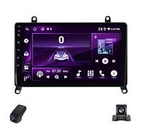 2K Radio para Coche para Toyota Hiace H300 6 GranAce 1 2019-2022 Pantalla Táctil Android Estéreo para Coche 9-Inch/CarPlay/Android Auto/WiFi/FM/GPS/SWC/Cámara Visión Trasera/ADAS DVR(B,M150CP)