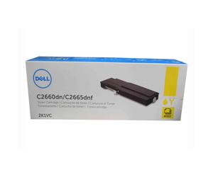 2K1VC DELL C2660DN CARTUCHO DE TÓNER AMARILLO
