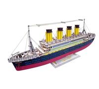 2Kids Toys Woodcraft - Puzzle de madera 3D Titanic