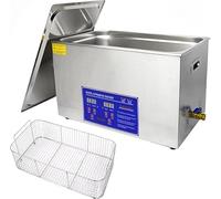 2L/3L/6L/10L Dispositivo ultrasónico Dispositivo ultrasónico de acero inoxidable con temporizador digital de calefacción Limpiador de joyas Ultra Sonic, 6L, Diamante falso, Ágata