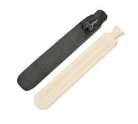 2L Bolsa de Agua Caliente, Natural Goma Botellas con Funda Suave Felpa, 72cm Larga Botella Agua Caliente, para Cuello y Hombros, Espalda, Piernas y Cintura, Compresa Tibia y Fría (12)