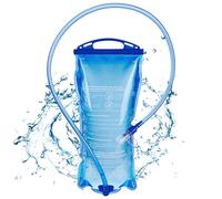 2L Bolsa de Agua Portátil,Bolsa de Hidratación,Vejiga de Hidratación,Bolsa de Agua a Prueba de Fugas,Con Tubo Aislante,Fácil de limpiar,Adecuado para Camping, Montañismo, Senderismo, Ciclismo