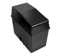 2L Car Garbage Can - Storage Trash Bin, Durablee Leakproof Automotive Container, Portable Compact Design, Easy Placement Holder | Interior Organization Accessory, Convenient Waste Management Front