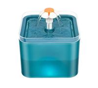 2L Cat Water Fountain LED Light Pet Drinking Bowl, Ultra Quiet Circulation