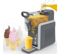 2L Comercial Slushie Maker LCD Pantalla táctil trituradora de Hielo de 5 velocidades autolimpieza de Acero Inoxidable máquina silenciosa para Bar Café Hotel