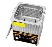 2L Limpiador Ultrasonidos Profesional,Máquina de Ultrasonido con Temporizador Digital Temperatura Ajustable Adecuado para limpiar dentaduras postizas, gafas, Limpieza de Joyas, Relojes