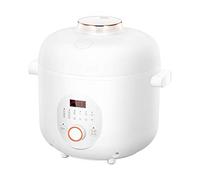 2L Low Sugar Rice Cooker, 400W Electric Starch Removal Pot con Liner Non-Stick, 6-en-1 Multi-Cooker para Congee y Steaming, 24H Cronador para 1-6 Personas
