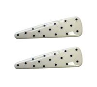 2Lots - Pinza para el pelo antideslizante con diseño de pico de pato amarillo queso para niñas